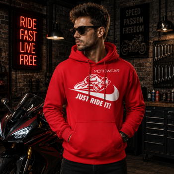 BLUZA Z KAPTUREM M8 JUST RIDE IT